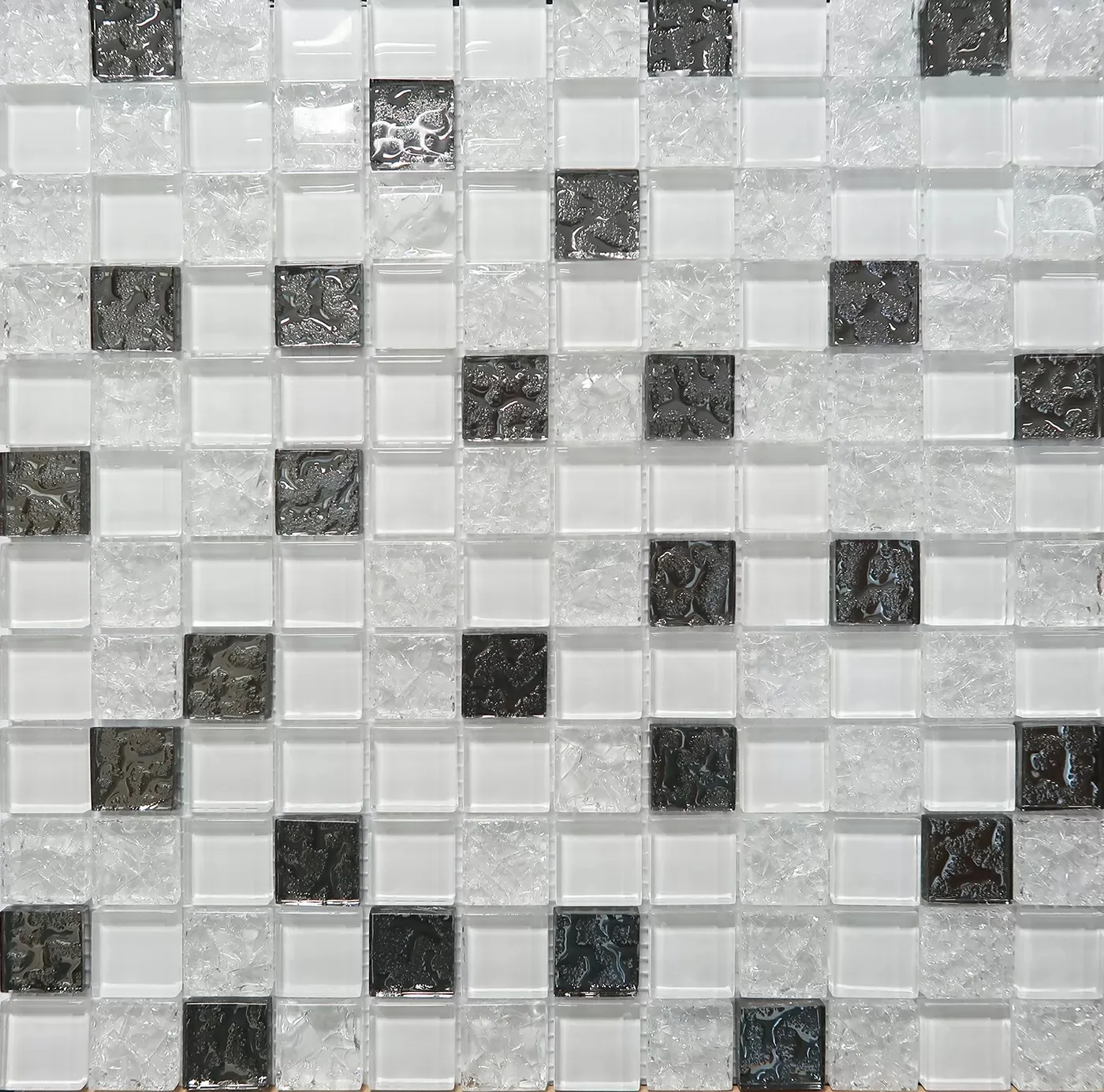 Bella Декор Mosaic Glass White 30x30